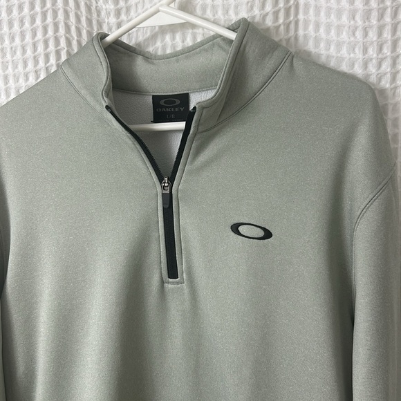Oakley Other - Oakley Gray 1/4 Quarter Zip Sweater Men’s Size Large